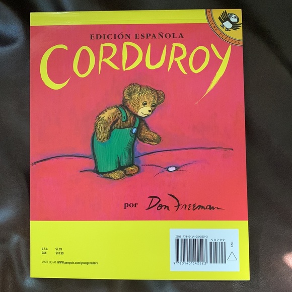 🌞3/$20 Corduroy Spanish Edition Book - Picture 2 of 5
